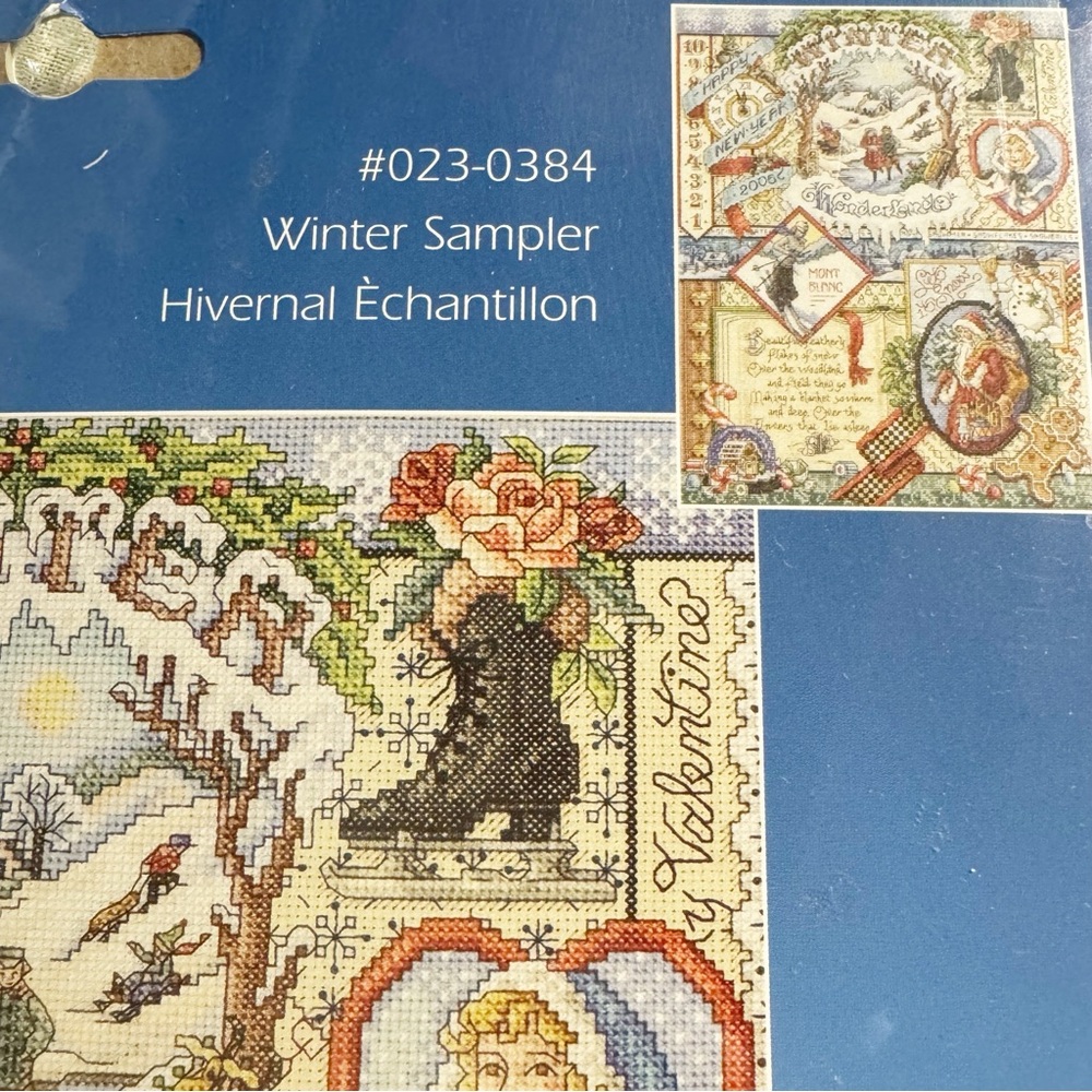 Janlynn Winter Sampler Cross Stitch Kit - - Picture 5 of 6